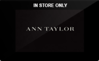 ann taylor (in store only) gift cards