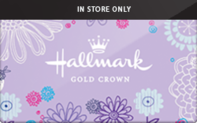 hallmark (in store only) gift cards