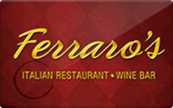 Sell Ferraro's Las Vegas Gift Card