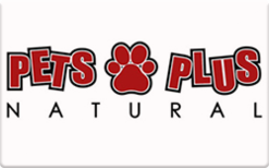 Sell Pets Plus Natural Gift Card