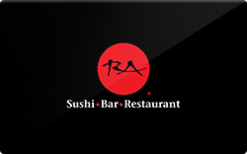 Sell RA Sushi Bar Restaurant Gift Card